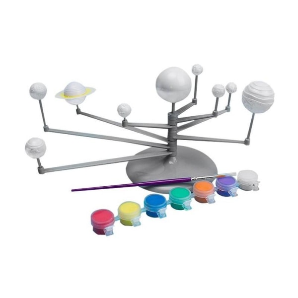 Astronomisk legetøjsmodel Solsystem med 9 solplaneter Planetsæt Multicolor
