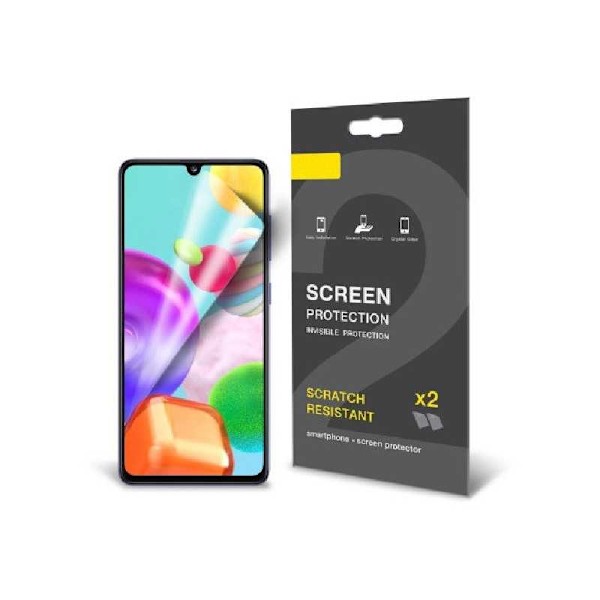 3-PACK Samsung A41 Premium näytönsuoja Transparent