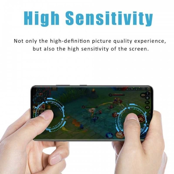 Samsung A35 5G Privacy Hærdet glas 0,26mm 2,5D 9H Transparent