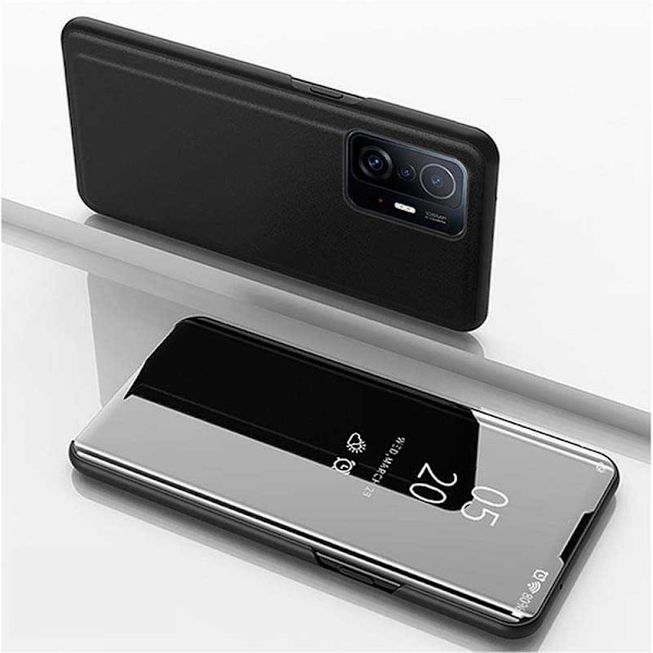 Xiaomi Mi 11T / 11T Pro Flip Case Clear View Seisova V2 Rocket Black
