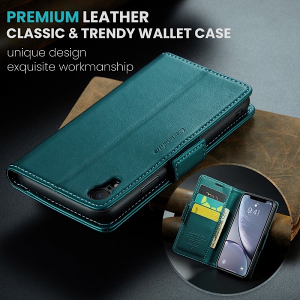 CaseMe Skin Pro Fodral iPhone XR - Grön Grön