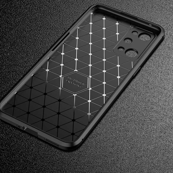 Realme GT 2 / GT Neo 2 Stöttåligt Slimmat Skal FullCarbon V4 Svart