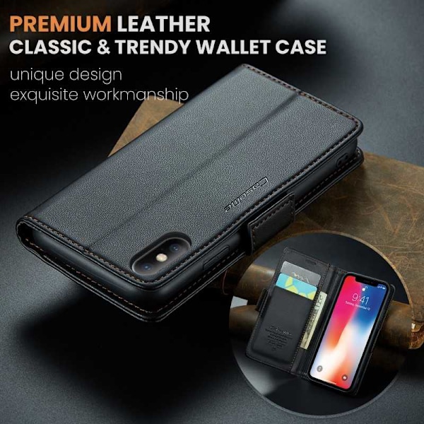 CaseMe Skin Pro Fodral iPhone XR Svart