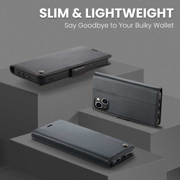 CaseMe Skin Pro Fodral iPhone 16 - Svart
