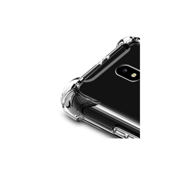Samsung J5 2017 iskuja vaimentava silikonikuori Shockr Transparent