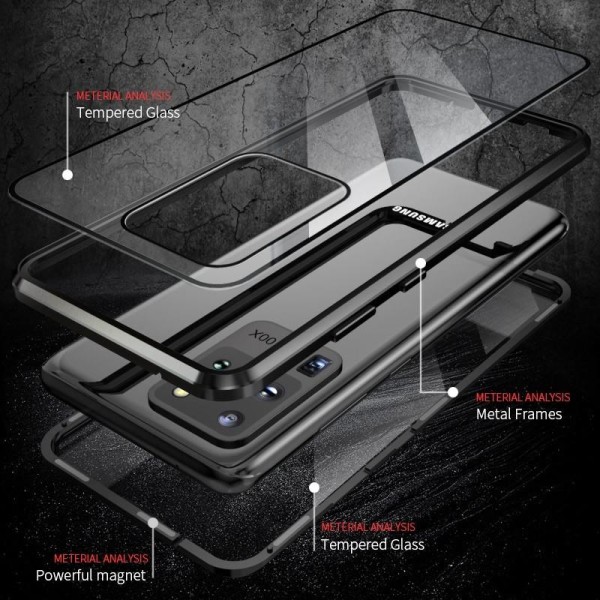 Samsung S20 Ultra Comprehensive Premium Cover Glassback V4 Transparent