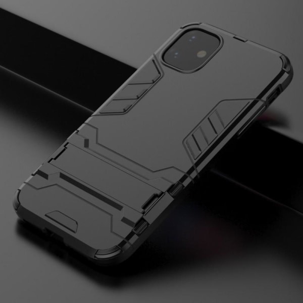 iPhone 11 Stødsikkert cover med tynd armering Black