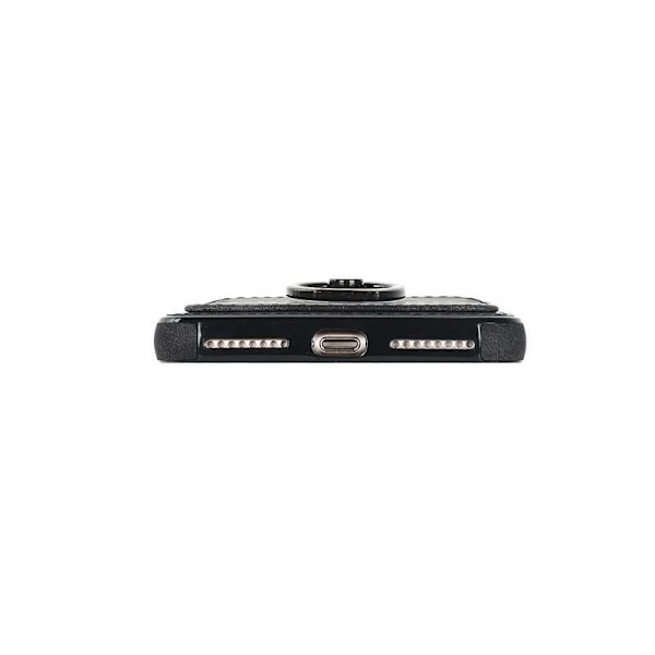 iPhone 7 / 8 / SE 2020 & 2022 Mobilskal med Korthållare Retro V4 Svart