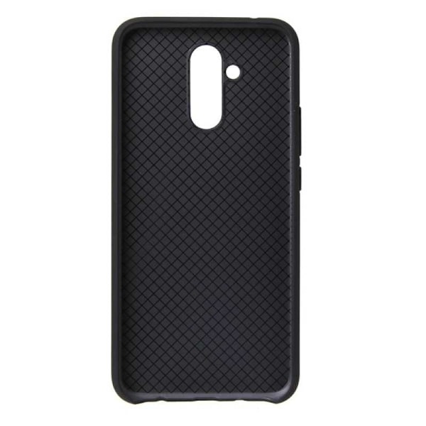 Huawei Mate 20 Lite gummibelagt mat sort silikonecover Svart