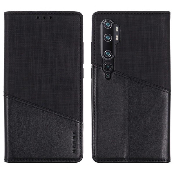 Xiaomi Mi Note 10 Elegant PU-lærveske med RFID-blokk Black
