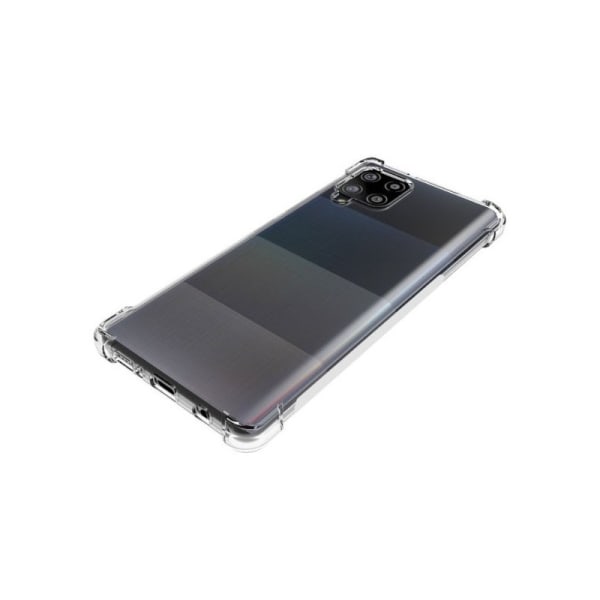 Samsung A42 5G iskuja vaimentava silikonikotelo Shockr Black