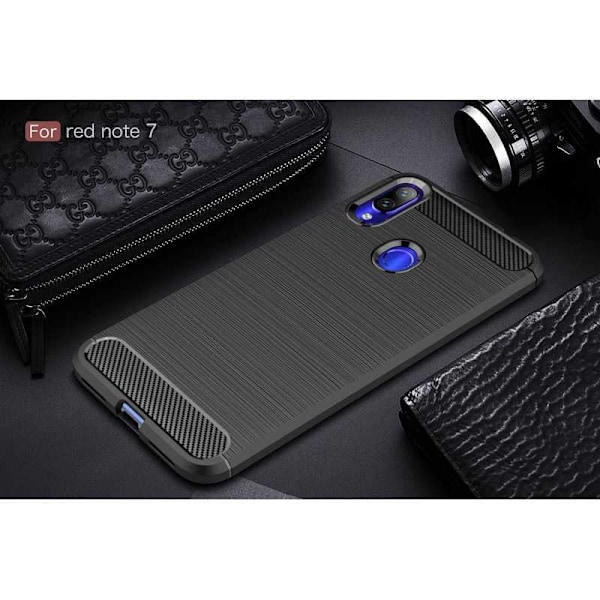Xiaomi Redmi Note 7 Shockproof Shell SlimCarbon Black