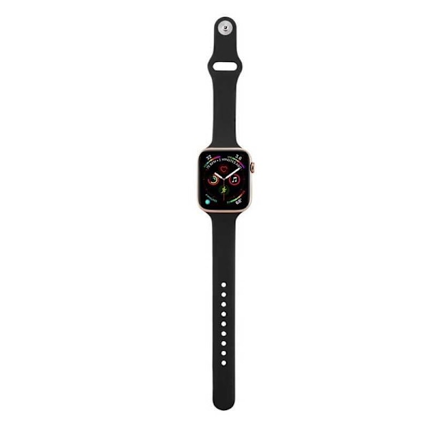 Apple Watch 38/40/41 mm slankt stilfuldt silikonearmbånd Vit