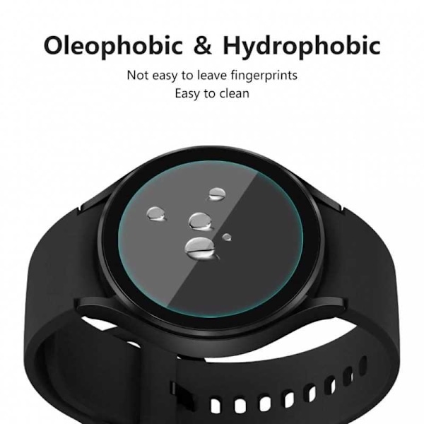 2-PACK Galaxy Watch 4/5 40 mm hærdet glas 0,2 mm 9H 2,5D Transparent