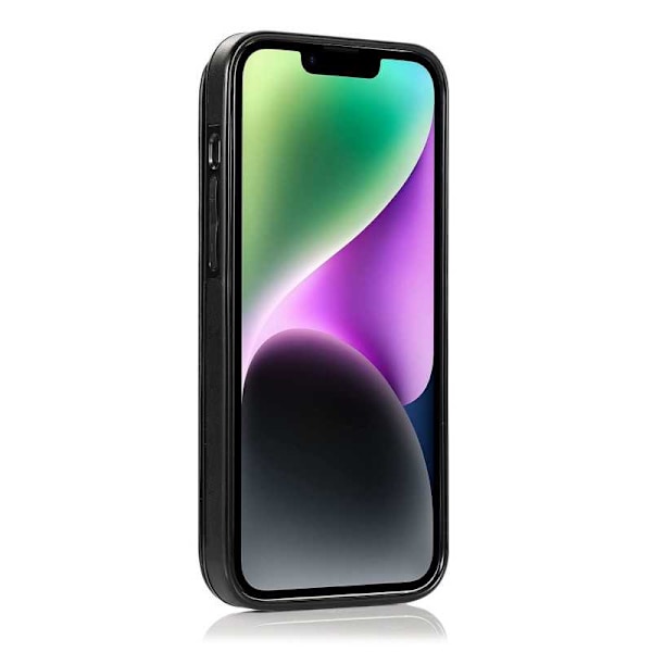 iPhone 13 Pro Max stødsikker etui Kortholder 3-POCKET Flippr V2 Black