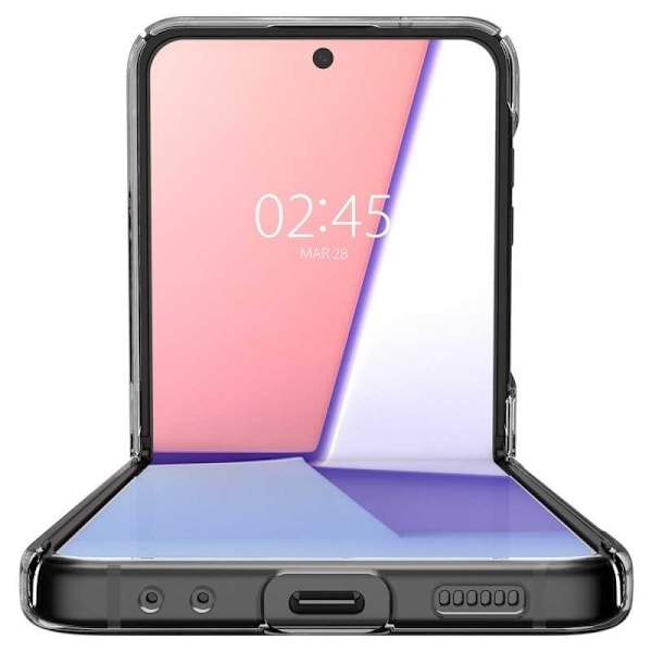Samsung Z Flip 4 Stötdämpande Skal Simple Transparent