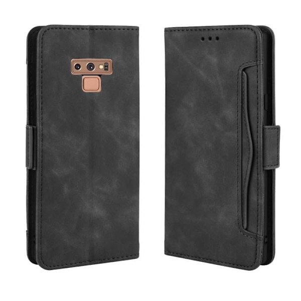 Samsung Note 9 Plånboksfodral PU-Läder 6-FACK Winston V3 Svart