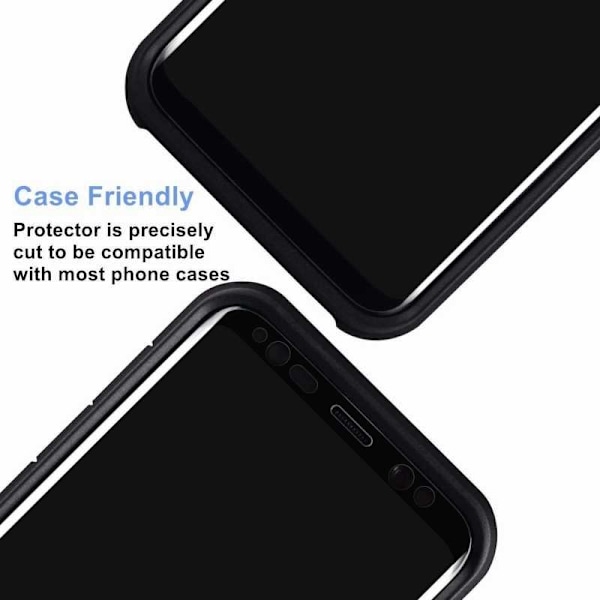 2-PACK Samsung S20 FE Privacy Hærdet glas 0,26 mm 2,5D 9H Transparent