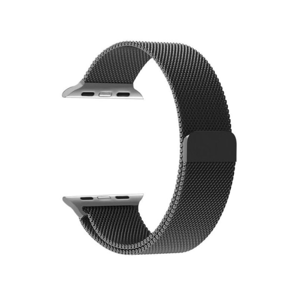 Apple Watch 44 mm armbånd Milanese Loop Black