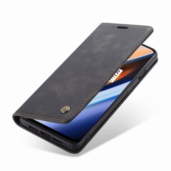 OnePlus 7 Elegant Flip Case CaseMe 3-FACK Black