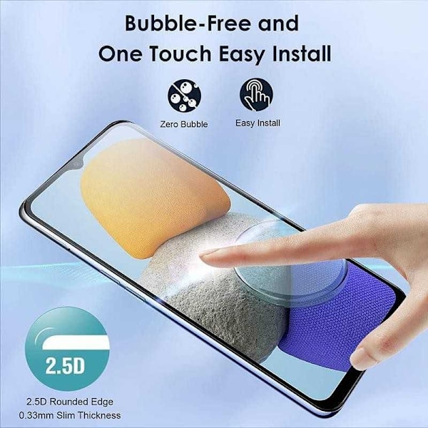 Samsung Galaxy A05s Härdat glas 0.26mm 2.5D 9H