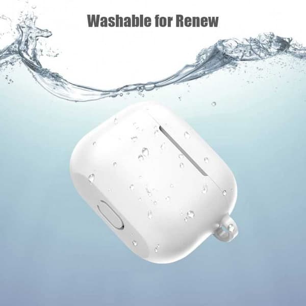 Airpods 3 Skyddsfodral i Silikon Vit