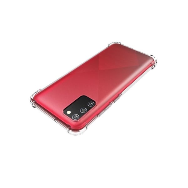 Samsung A02s stødabsorberende silikone Shell Shockr Transparent