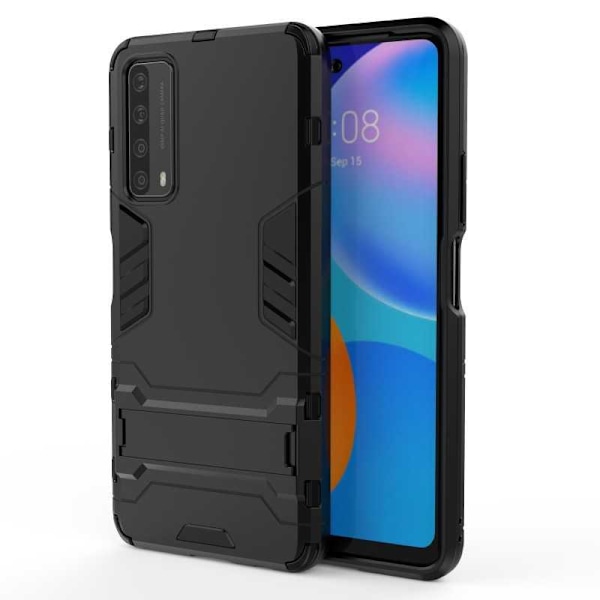 Huawei P Smart 2021 Stöttåligt Skal med Kickstand ThinArmor Svart