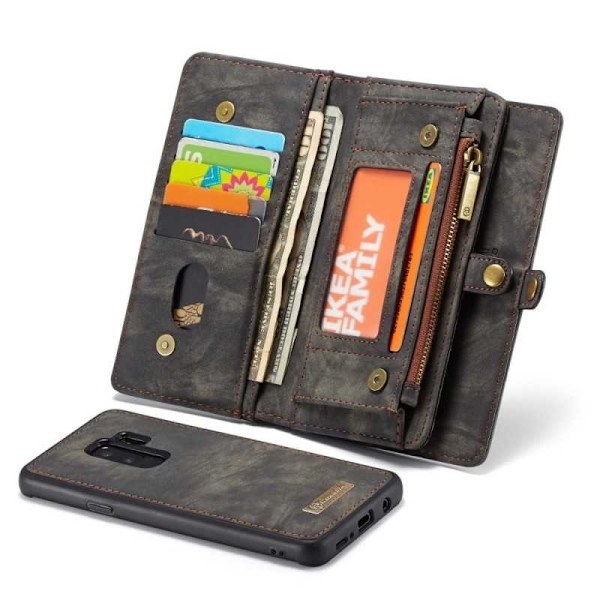 Multi-slot Flipfodral Samsung Galaxy S9 Plus Svart