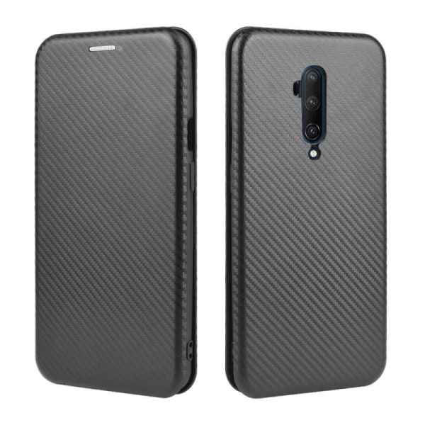 OnePlus 7T Pro Flip Case Cardrum CarbonDreams Black