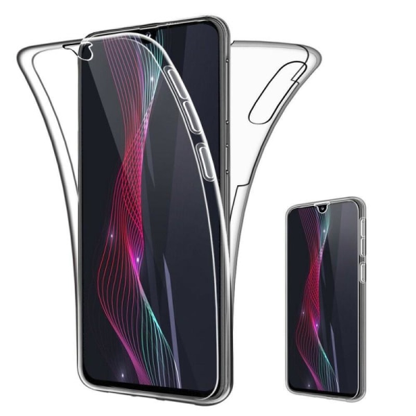 360 ° silikonetui med full deksel Samsung Note 10 Plus Transparent