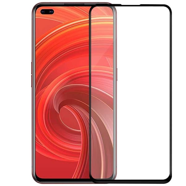 2-PACK Realme X50 Pro FullFrame® 0.26mm 9H Härdat Glas Transparent