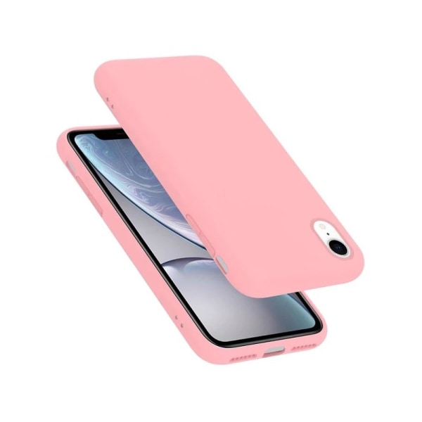 Gummibelagt Stöttåligt Skal iPhone XR - Rosa