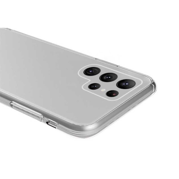 360° Heltäckande & Stötdämpande Skal Samsung S22 Ultra Transparent
