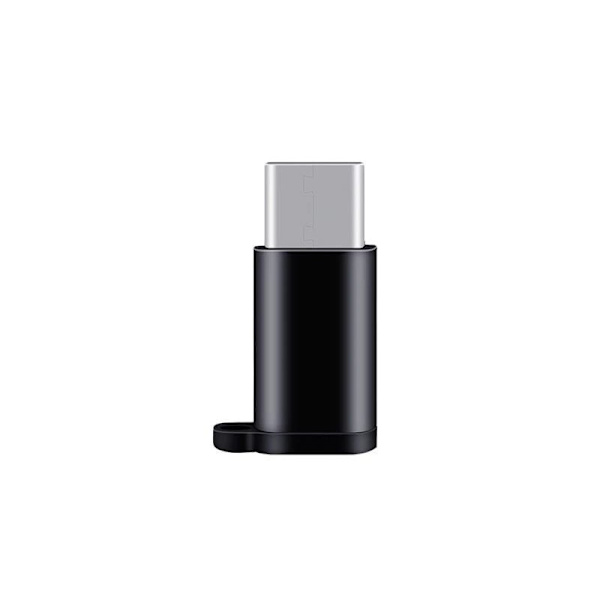 5-PACK Adapter Micro USB till USB-C Typ C Svart