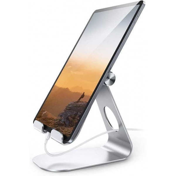 Elegant justerbart stativ til tablets Svart