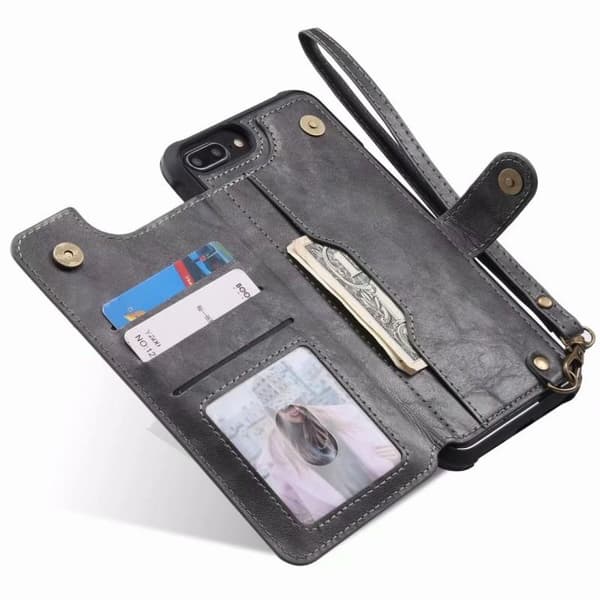 iPhone 6S Plus monitoimikorttipidike 5-paikkainen Winston Svart