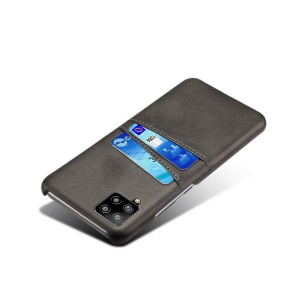 Samsung A42 5G stødabsorberende kortholder Retro V2 Black