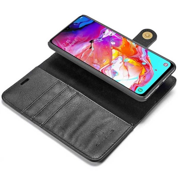 Mobiililompakko Magneettinen DG Ming Samsung A50 Black