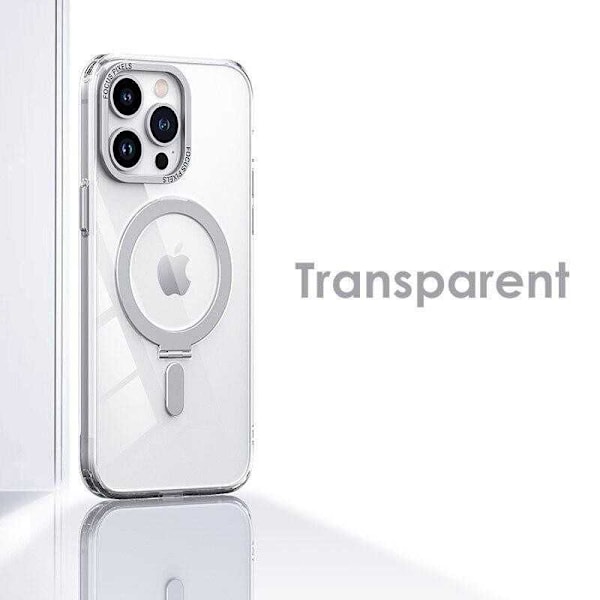 iPhone 14 Pro Max Stöttåligt Magsafe Skal med Kickstand Nordcell™ Transparent