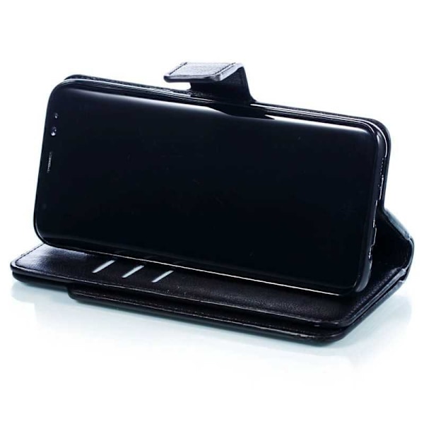 Samsung S8 Plus praktisk pung-etui med 12-bakker Array V4 Black