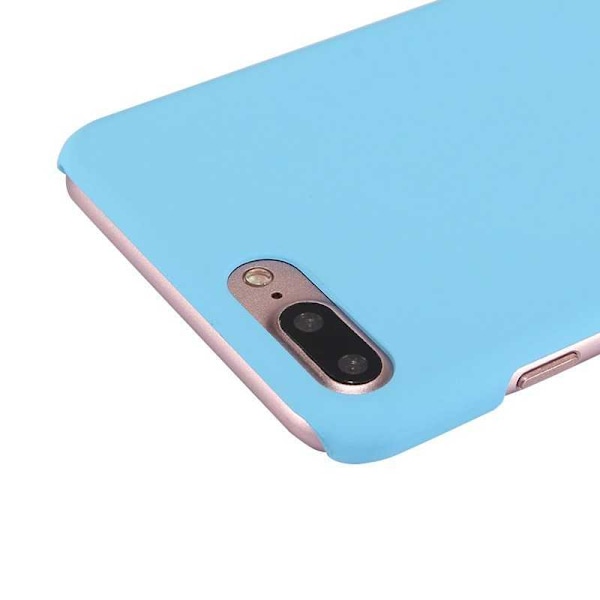 iPhone 7 Plus ultraohut kumipinnoitettu mattamusta kansi Svart