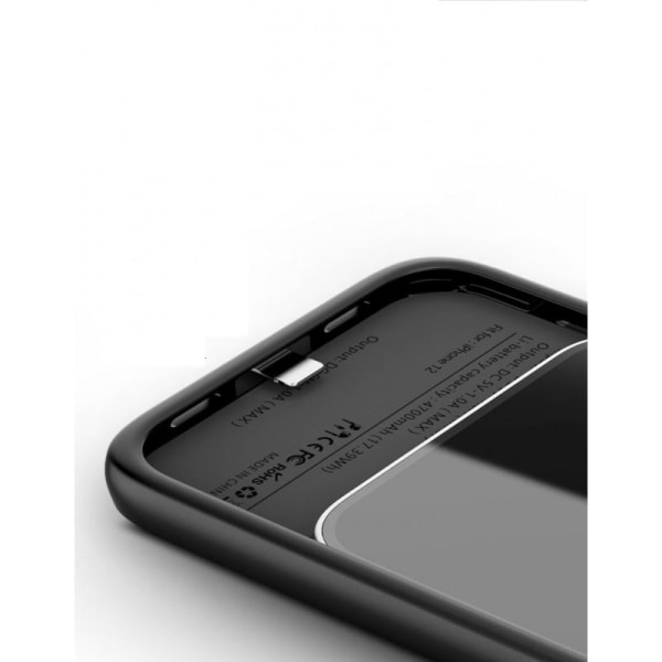 iPhone 12 Pro Max eksklusivt stødsikkert batteritaske Titan V2 4 Black
