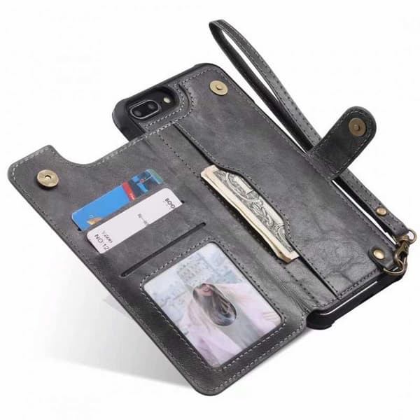 iPhone 8 Plus monitoimikorttipidike 5-paikkainen Winston Black