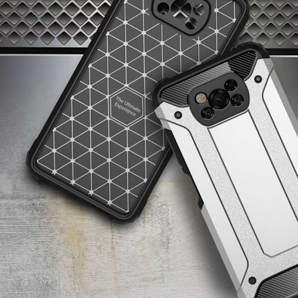 Xiaomi Poco X3 NFC Iskunkestävä SlimArmor - musta Svart