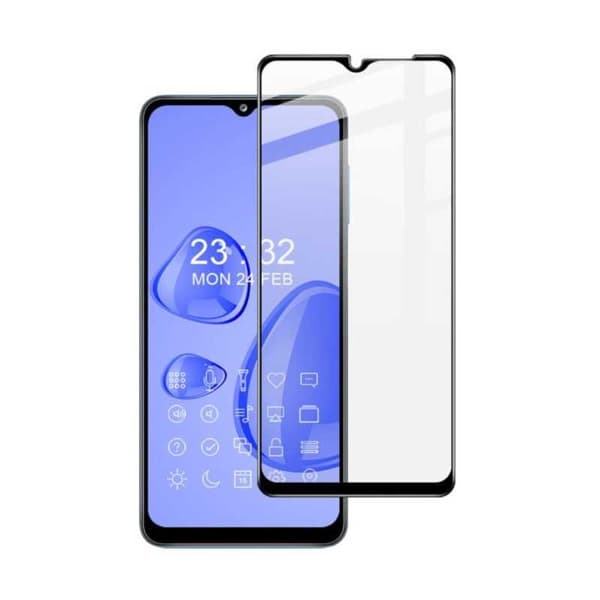 2-PACK Samsung A12 FullFrame 0,26 mm 9H karkaistu lasi Transparent