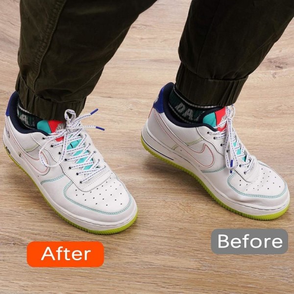 Beskyttelse mot Skoveck / Walking Fold On Sneakers - Hvit White Small