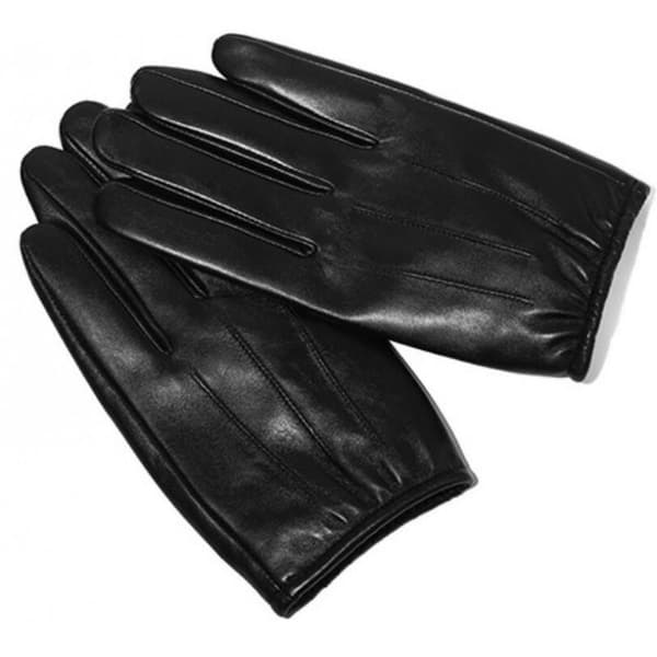 Premium Skinnhandskar Touch Äkta Läder - Unisex Vit