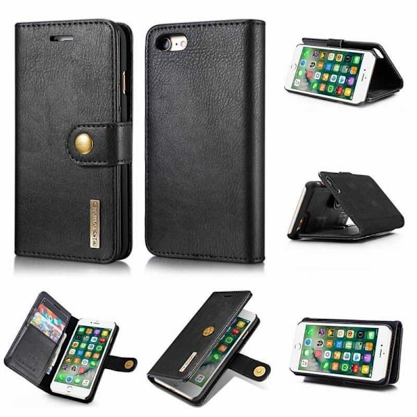 Mobile Wallet Magnetic DG Ming iPhone SE (2020 & 2022) Black