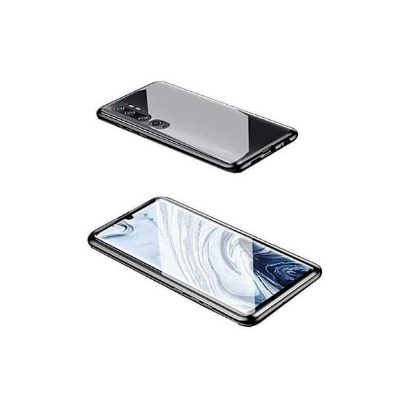 Xiaomi Mi Note 10 / 10 Pro Heltäckande Premium Skal Glassback V4 Transparent